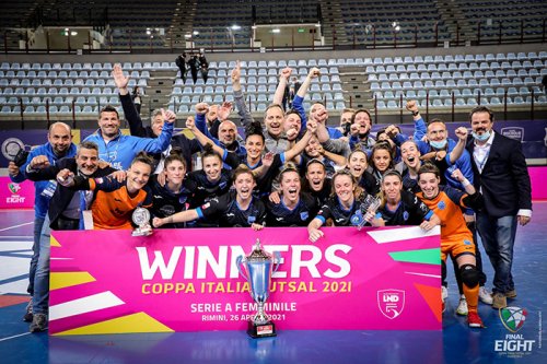 Final Eight futsal, il Falconara vince la Coppa Italia femminile