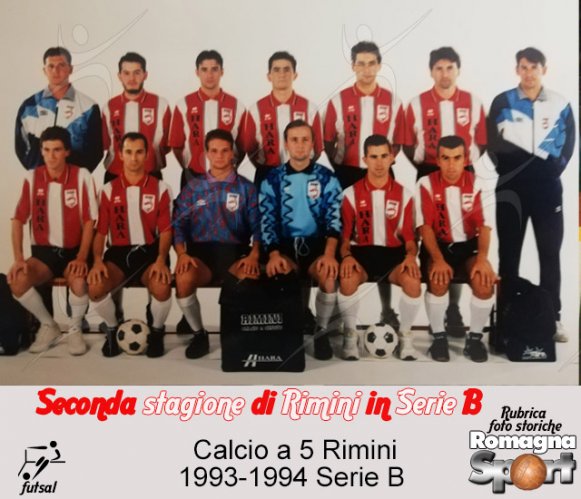 FOTO STORICHE - Calcio a 5 Rimini 1993-94