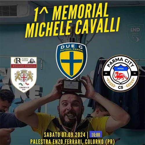 1 Memorial 'Michele Cavalli'