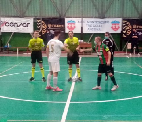 Montesicuro Tre Colli &#8211; Futsal Ternana 2-3 (1-1 pt)