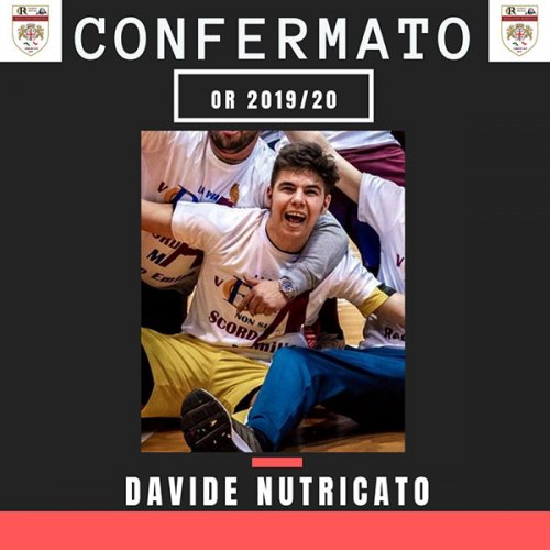 Davide Nutricato ancora all'OR