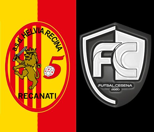 Recanati vs Futsal Cesena, sabato pomeriggio