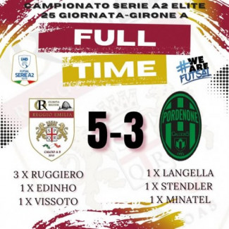 Olimpia Regium - Pordenone  5-3 (pt 3-2)