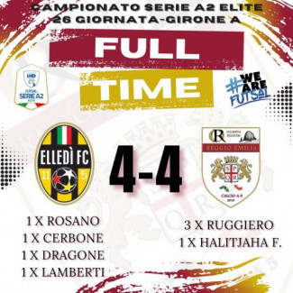 Elledi FC - Olimpia Regium  4-4 (pt 2-1)