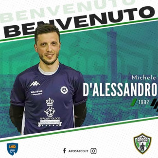 Mmichele D'Alessandro chiude il roster portieri dell’Aposa