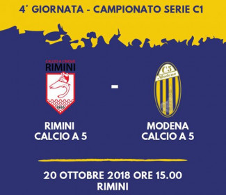 Pre gara Rimini vs Modena Calcio a5