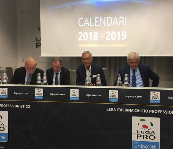 Ufficializzati i calendari di Serie C