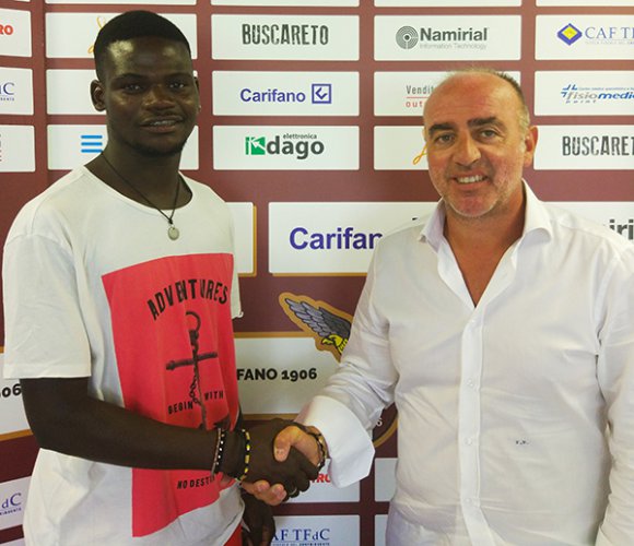 Ndiaye Moussa č un giocatore dell’Alma Juventus Fano