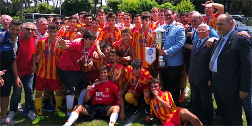 Juniores Recanatese festeggiata in Comune