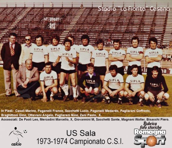 FOTO STORICHE - US Sala 1973-74