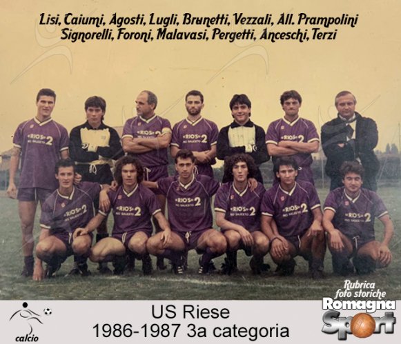 FOTO STORICHE - US Riese 1986-87