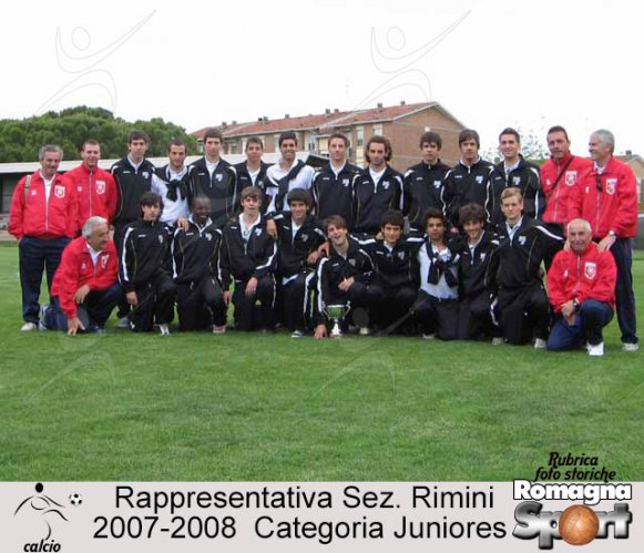 FOTO STORICHE - Rappresentativa Juniores Sezione di Rimini 2007-08