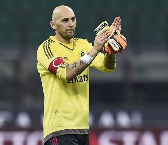 La leggenda rossonera Christian Abbiati al Milan Club Faenza