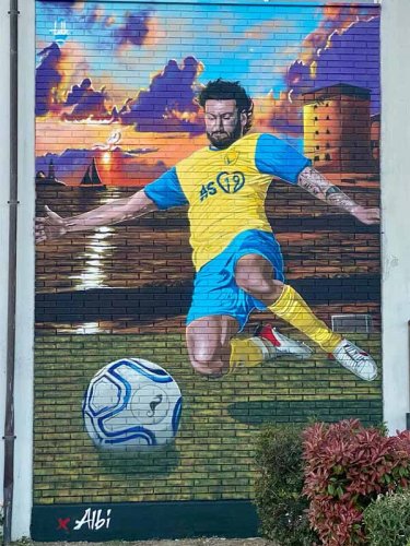 A Cervia inaugurato un murales intitolato ad Alberto Stefano