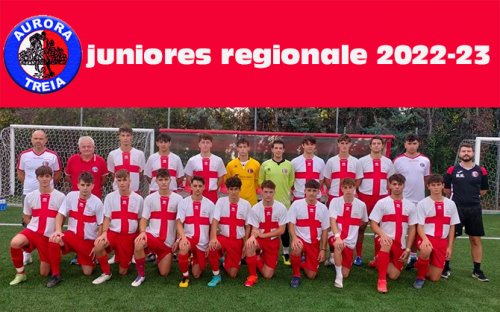 Ottimo girone di andata per l&#8217;Aurora Treia Juniores
