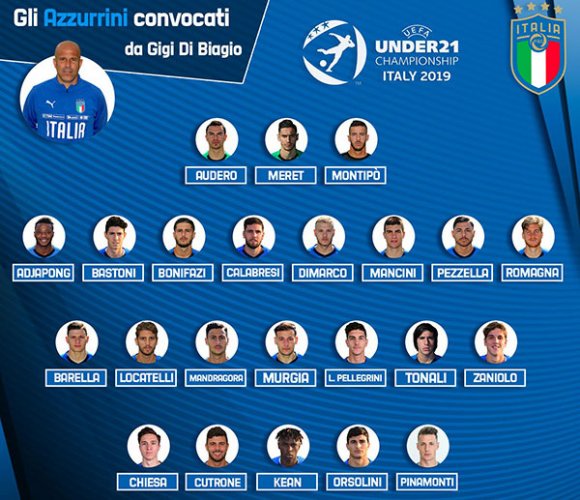 Europei UEFA U21: lunedì allenamento a porte aperte a Casteldebole per gli Azzurrini
