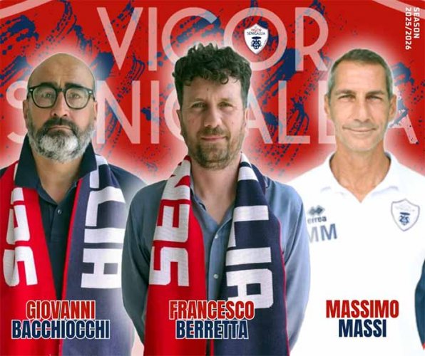 FC Vigor Senigallia: tris d&#8217;assi al fianco di Magi: Berretta, Bacchiocchi e Massi