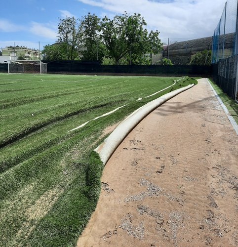 Distrutto l'impianto sportivo del Vismara Calcio