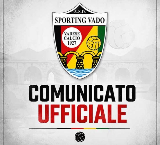 Comunicato ASD Sporting Vado
