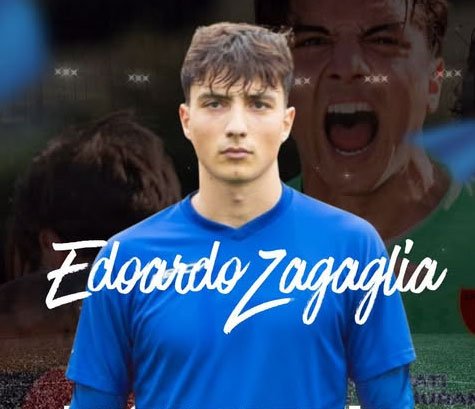 Il portiere Edoardo Zagaglia dalla Sambenedettese all'Atletico Ascoli
