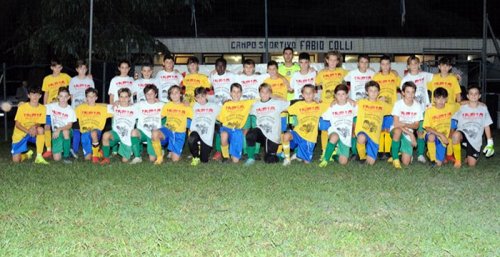 Il podio del 37° Torneo 'Fabio Colli'