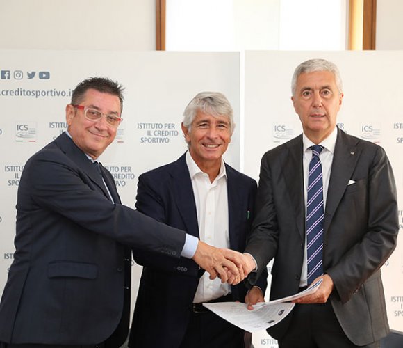 Siglata a Roma una nuova intesa fra LND, Credito Sportivo e Fidicom per lo sviluppo del calcio dilettantistico