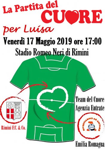 Venerdi' al "Romeo Neri" la sfida benefica dedicata a Luisa