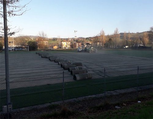 K Sport Academy Azzurra: iniziati i lavori nel campo sportivo di Morciola