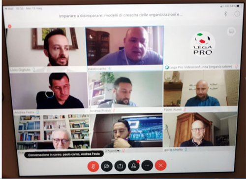 La formazione al tempo del Coronavirus non si ferma in Lega Pro
