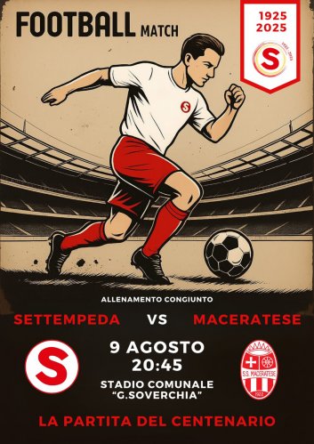 Settempeda, la partita del Centenario
