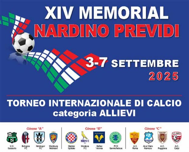 Memorial &#8216;Nardino Previdi&#8217;: gironi e il calendario della xiv edizione