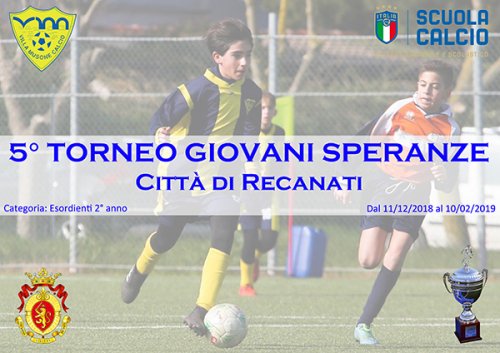 Torna il "torneo giovani speranze - città di recanati"