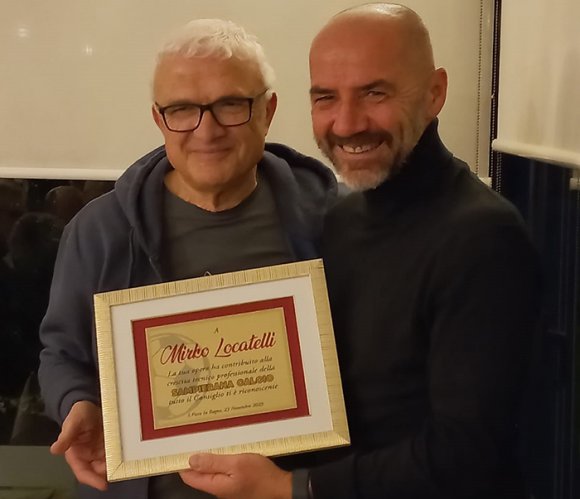 La Sampierana saluta Mirko Locatelli
