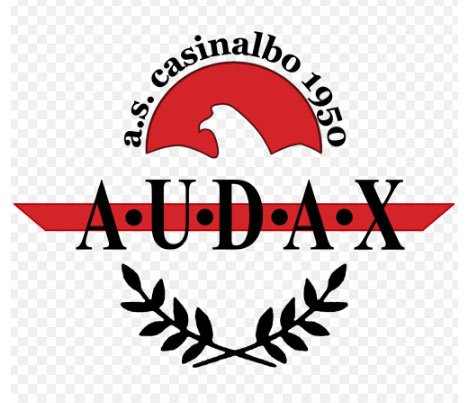 Rosa e staff tecnico e societario dell'Audax Casinalbo