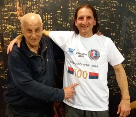 Presentata la maglietta celebrativa del centenario della Scandianese