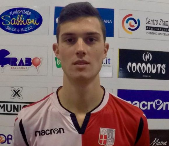 Pierfederici (Rimini FC) in nazionale universitaria