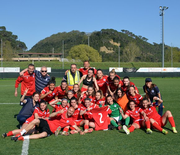San Marino Academy: la Primavera Femminile batte l'Empoli e festeggia i play-off scudetto!