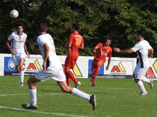Reggiana Primavera, ieri allenamento congiunto col Montecchio al D'Arzo