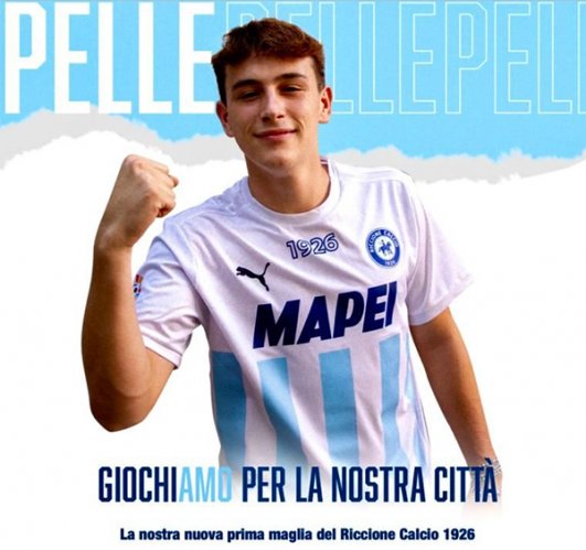 &#8216;Riccione sulla pelle&#8217; ecco la maglia sostenibile della Riccione calcio 1926