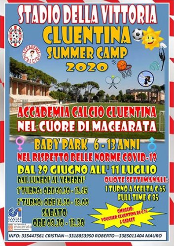 Cluentina Summer Camp 2020