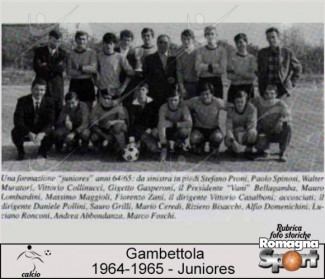 FOTO STORICHE - Gambettola Juniores 1964-65