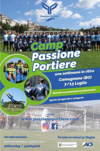 Torna il camp Passione Portiere a Camugnano!!