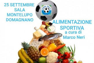 Serata pubblica: la sana alimentazione sportiva dei giovani calciatori