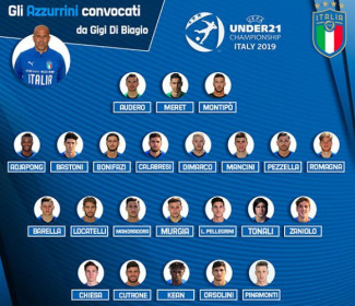 Europei UEFA U21: lunedì allenamento a porte aperte a Casteldebole per gli Azzurrini