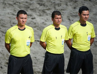 Arbitri: Delvecchio alle qualificazioni mondiali di Beach Soccer