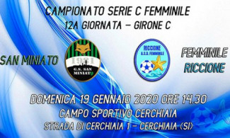 San Miniato &#8211; Asd femminile Riccione 2-1