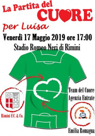 Venerdi’ 17 tutti allo stadio per la sfida dedicata a Lluisa