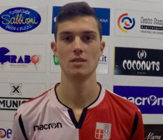 Pierfederici (Rimini FC) in nazionale universitaria