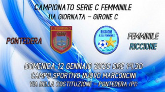 Asd femminile Riccione, trasferta insidiosa a Pontedera,