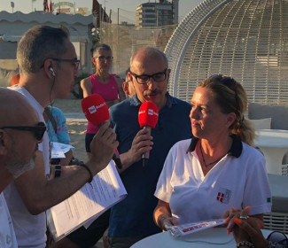 Il Rimini Calcio protagonista della trasmissione Caterpillar